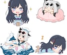 あなたの世界観を一枚で伝えるイラストを作成します Youtube・IRIAM・SNS用に！商用利用可！ イメージ3