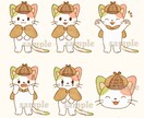 商用OK◎ほっこりかわいい！ゆるキャラ作成します 企業様、個人様向けに！アイコン等の制作もセットで可能です◎ イメージ5