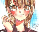 バストアップイラストを描きます 観賞用、アイコンにぴったりの優しい水彩イラストです！ イメージ1