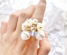 女性にときめき彩りオリジナルアクセサリーを届けます オリジナルアクセサリー、パール・レジン・パーツなど使用 イメージ8