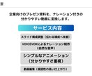 伝わるスライド資料を視聴される動画に制作します 資料を見やすく伝わる動画にします イメージ3