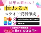 読み手に伝わる！心に刺さる資料作成致します 大量ページも可！有名インフルエンサー様のお取引実績多数経験有 イメージ1