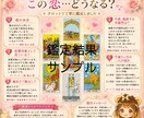 今、相手はどう思っているの？相手の本音を鑑定します 相手の気持ち・今後の流れ・どう動くべきかをしっかり鑑定 イメージ2