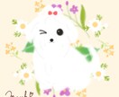 ペットちゃんを可愛く心込めてイラストにします お家やご実家の子、昔暮らした子、好きな動物描きます イメージ1