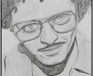 鉛筆にてあなたの似顔絵描きます 鉛筆で繊細かつ大胆に描きます！ イメージ3
