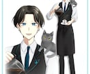 IRIAM配信可◎透明感のある立ち絵を描きます キービジュアル、TRPG、サムネやアクスタ等グッズにも対応 イメージ7