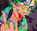 SNSのアイコン描きます かっこいい系の絵柄でアイコン作成します イメージ3