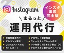 Instagram運用を丸投げ！1ヶ月代行します 成果にこだわるプロによる、本気のアカウント運用 イメージ1