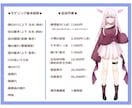 Vtuberデビューお手伝いします イラスト～モデリング全行程対応！安い早い高クオリティ！ イメージ4