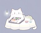 激安でイラストを作成します ミニキャラ、アニメ風のイラスト作成します！ イメージ3