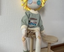 CCDOLL・手作りぬいぐるみを販売します 完全一点もの・即納OK・オッドアイ少年 イメージ4