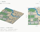 海外の街並み模型を3Dプリントします 好きな地域を立体で楽しむ、現物模型をお届け イメージ5