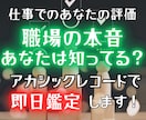 あなたは職場で愛されてる？本音・評価を視ます アカシックで読むあなたへの評価と人間関係の真実を即日鑑定 イメージ1