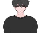 男性のアイコンや一枚絵を描きます ラフ&修正無制限です。ご本人に似せることも可能です。 イメージ2