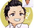 商用OK★デフォルメ強めの似顔絵描きます もちっと可愛い◎ミニキャラ仕立てで親近感up⬆️ イメージ5