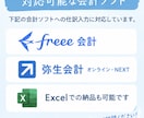 面倒な会計入力をお手伝いします 「記帳が苦手」を丁寧にサポートします イメージ2