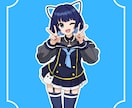 アニメ風の等身キャラクターイラストを制作いたします アニメ風が得意ですご要望に応じて最大限描かせていただきます！ イメージ4