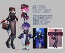 かっこいい、かわいいイラストを描きます SNS用のアイコンや観賞用の一枚絵など イメージ7