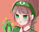 SNSアイコン描きます キラキラした目が得意です！ゲームキャラ等も可能です！ イメージ4