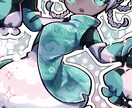 鮮やかな色使いで画面を彩ります 可愛いのから人外まで描きます！ イメージ2