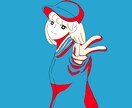 シンプルでカワイイ！ニーズに合わせてお描きします 修正回数無制限⭐︎最低価格でご対応します イメージ2