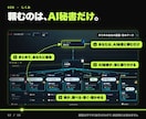 あなた専用のAI秘書＋AI組織を作ります やりたいことはAI秘書へ。係に分けて報告が上がります イメージ2