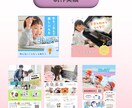 ママに届く！３名様限定子どもむけWEB画像作成ます ママが"ここなら安心"と感じるデザインを イメージ3