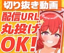VTuber様歓迎⭐切り抜きショート動画制作します 配信URL丸投げOK！魅力が引き立つ編集いたします⭐横動画可 イメージ1