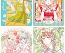 優しくてかわいい雰囲気のイラスト描きます SMS、動画、ブログ、様々な用途に イメージ6