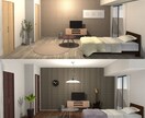 一級建築士が内装検討用の３DCGパースを制作します ～納得のいく家づくりを～複数パターン検討可能 イメージ4