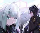 立ち絵、一枚絵のイラストを制作いたします 見た人に衝撃を与えるようなイラストが欲しい方へ イメージ6