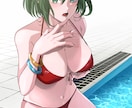 水着イラストを量産で制作します ちょっぴりセクシーな水着イラストはいかがですか？ イメージ7