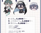 SDイラストお描きします アイコン、配信、グッズなどの使用に イメージ2