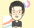 シンプルでかわいい似顔絵を描きます 【Adobe Illustrator仕上げ】 イメージ4
