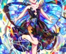 個性的でキラキラしたイラストを制作します 独自の透明感、色彩感覚が強みです！ イメージ2