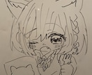 夢絵やアナログイラスト描きます ミニキャラなどかわいいイラスト得意です＞ ̫＜ ♡ イメージ6