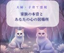 即日|夫婦子育霊視 家族の本音を視ます 2児の母が霊視,育児の孤独に寄り添い、家族の本音を霊視します イメージ1