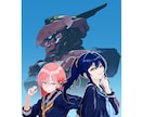 ご希望に合わせたイラストを制作します 幅広いテイストでご希望の一枚を丁寧に仕上げます イメージ4