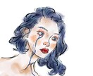 あなたの似顔絵ニュアンスで描きます ヘンテコな世界観であなたを表現します イメージ8