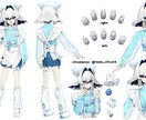 オリジナルキャラクターへ衣装をお仕立てします かわいかったりかっこいいメイド風衣装なんて、いかがですか？ イメージ1
