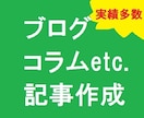 ディレクター経験アリのライターが記事を作ります SEO対策も○！プロのライターが伝えたいことを文章にします イメージ1