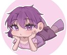 ７月限定！表情差分込みで全身SDイラスト描きます SNS・Vtuber活動に使いやすいSDイラストを制作します イメージ2