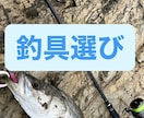 シーバスフィッシング初めての釣具選びます シーバスフィッシング初めての釣具選びお手伝い イメージ1