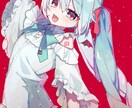 女の子の可愛いイラストお描きします アイコン、MVイラスト、サムネイルなど イメージ4