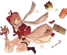 可愛いからかっこいいまで様々なイラストお描きします SNSや動画、グッズなどにも様々な用途にお使いできます イメージ3