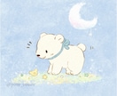 商用OK!絵本風かわいいイラスト制作します アイコン、挿絵、ヘッダー、グッズ etc...幅広く対応◎ イメージ2