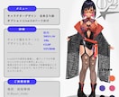 魅力的なキャラクター立ち絵を描かせていただきます 大切なあなたのキャラクターを一緒にデザインしませんか？ イメージ4