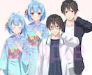 企業実績有・女性イラストレーターが立ち絵制作します 配信/TRPG/創作キャラ/ゲーム制作等に高品質なイラストを イメージ5