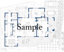 戸建て 暖かい手書き間取り図作成します プレゼンや不動産広告、今まで住んだおうちの記念などに！ イメージ3
