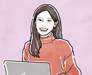 商用利用OK◎優しい印象の似顔絵アイコン描きます ◾️ビジネスアイコンや名刺におすすめ◾️お仕事線画イラスト イメージ6